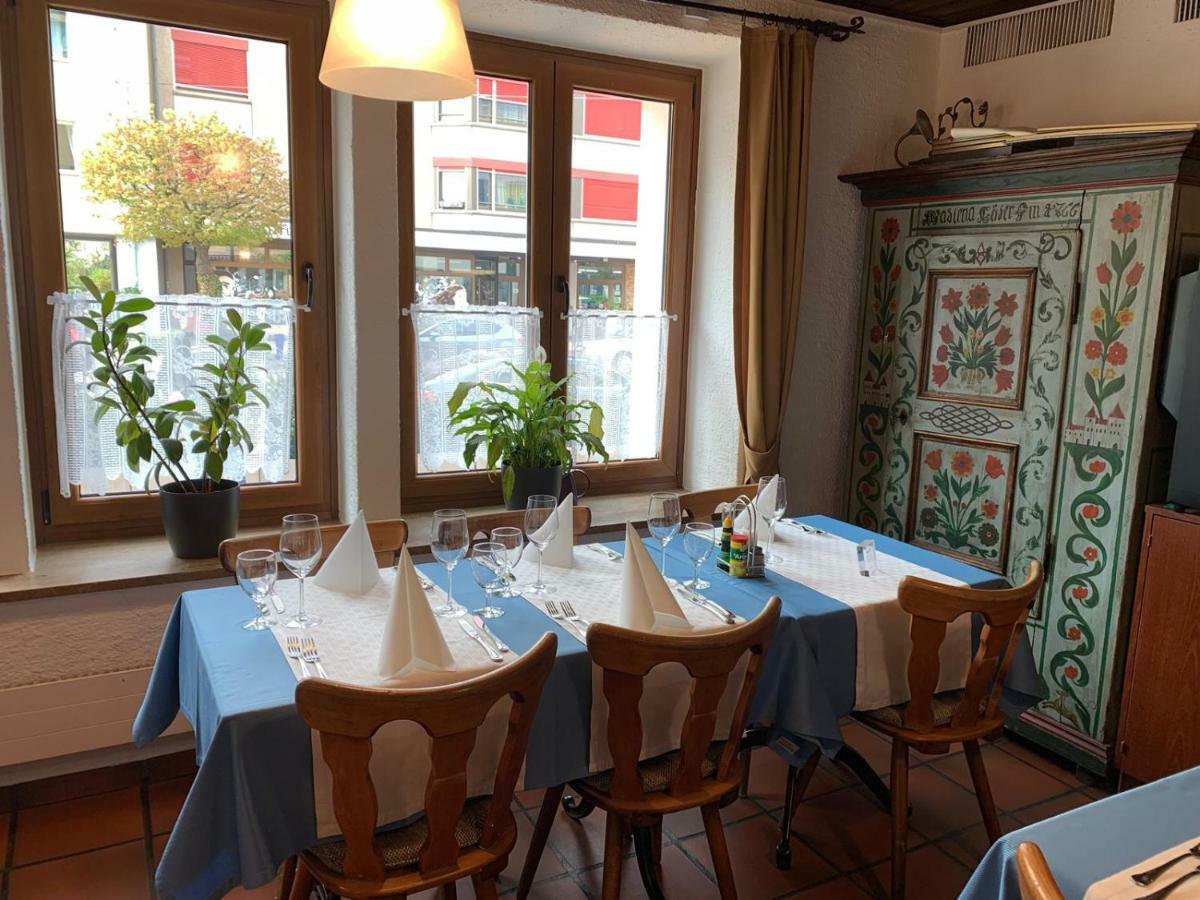 Hotel Restaurant Blume Birsfelden Exterior foto